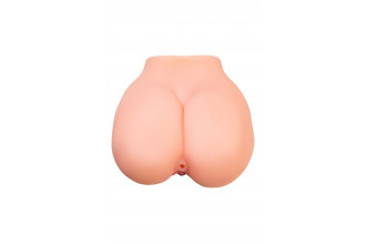 Реалистичный мастурбатор в форме попки с 2 любовными входами