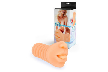 Телесный мастурбатор в виде сексуального ротика