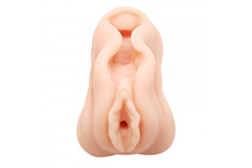 Телесный мастурбатор-вагина AVA с необычным дизайном