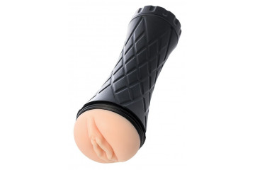 Телесный мастурбатор-вагина A-Toys в колбе