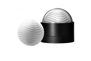 Белый мастурбатор Tenga Geo Aqua