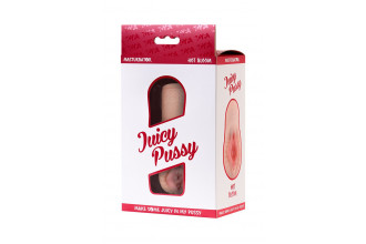 Тугой фигурный мастурбатор-вагина JUICY PUSSY HOT BLOOM