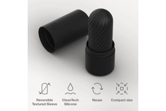 Черный двусторонний мастурбатор Arcwave Ghost Pocket Stroker