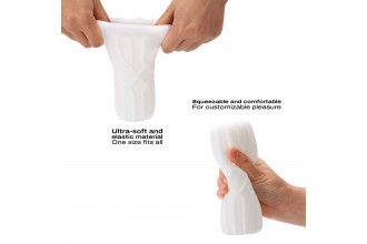 Белый мастурбатор Dorcel Cup Regular