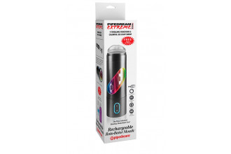 Перезаряжаемый мастурбатор-ротик Extreme Toyz Rechargeable Roto-Bator Mouth