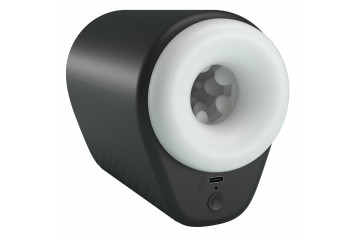 Черный автоматический вибромастурбатор Dj Girl