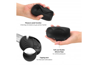 Черный мастурбатор Manwan Sub One