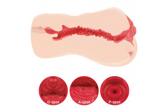 Мастурбатор-вагина с вибрацией Jenny Onahole edition 005