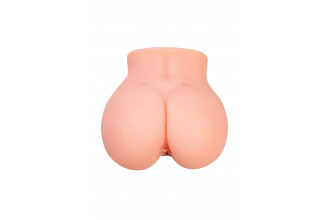 Реалистичный мастурбатор в форме попки с двумя любовными входами