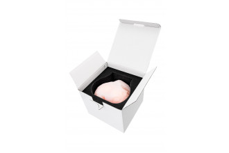 Реалистичный мастурбатор в форме попки с двумя любовными входами