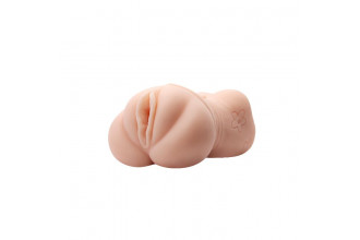 Мастурбатор-вагина с эффектом смазки в виде женской фигурки