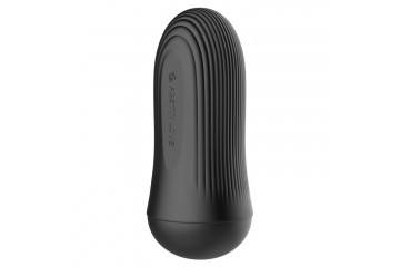 Телесный мастурбатор-вагина Alice в черной колбе