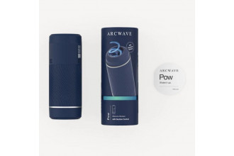 Синий мастурбатор с контролем всасывания Arcwave Pow Stroker