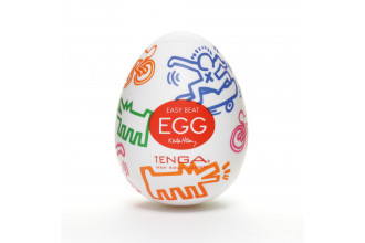 Мастурбатор-яйцо Keith Haring EGG STREET