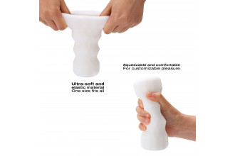 Белый мастурбатор Dorcel Cup Exotic