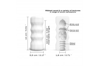 Белый мастурбатор Dorcel Cup Exotic