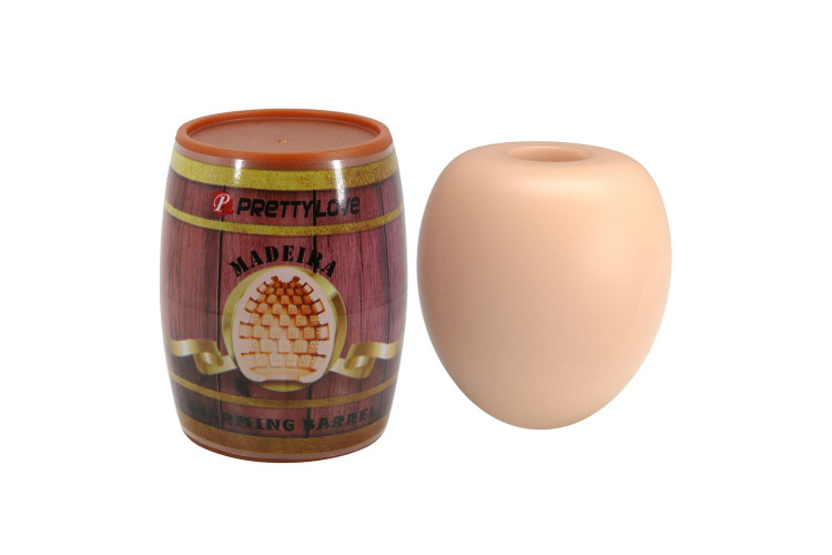 Мастурбатор в футляре-бочке Charming Barrel Madeira