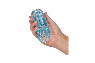 Прозрачный мастурбатор-вагина Super Stroker