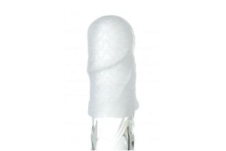Белый мастурбатор A-Toys Pocket Wavy