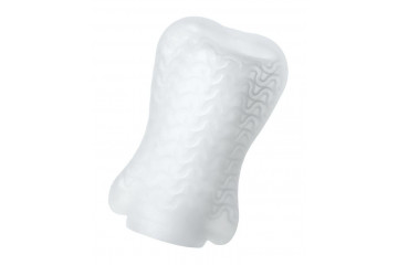 Белый мастурбатор A-Toys Pocket Wavy