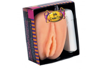 Мастурбатор-вагина с вибрацией ELLY POCKET PAL VAGINA MULTISPEED