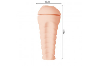 Телесный мастурбатор-вагина в колбе 30 Life-Like Vagina