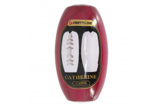 Белый мастурбатор-вагина Catherine