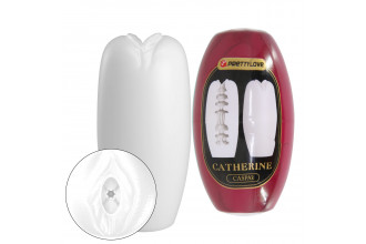 Белый мастурбатор-вагина Catherine