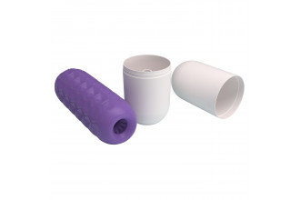 Фиолетовый мастурбатор Venus-X Twin balls