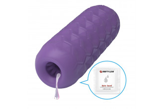 Фиолетовый мастурбатор Venus-X Twin balls