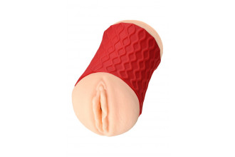 Двухсторонний мастурбатор JOS NADIN в красном цилиндре