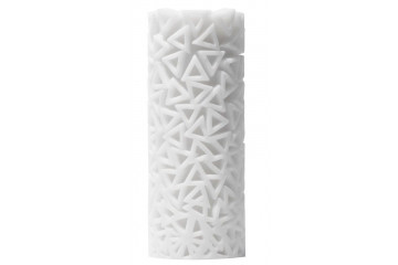 Белый 3D мастурбатор PILE