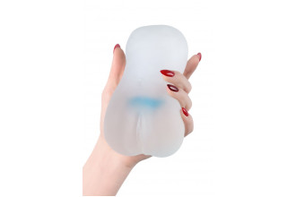 Прозрачный реалистичный мастурбатор Juicy Pussy Hot Crystal