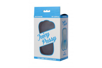 Прозрачный реалистичный мастурбатор Juicy Pussy Hot Crystal