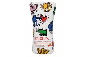 Мастурбатор-туба Keith Haring Soft Tube CUP