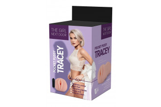 Телесный мастурбатор-вагина Tracey Vibrating Vagina Stroker