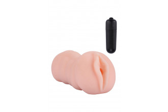Телесный мастурбатор-вагина Tracey Vibrating Vagina Stroker