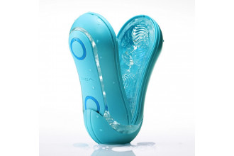 Голубой мастурбатор Tenga Flip ORB Ocean