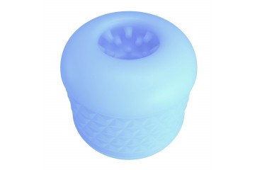 Голубой сквозной мастурбатор Cole