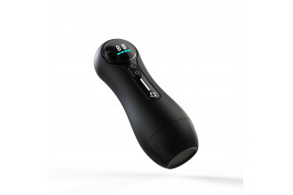 Мастурбатор в колбе с вибрацией и всасыванием