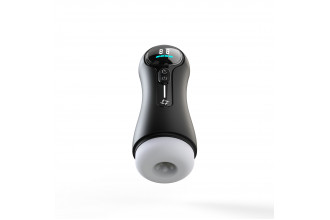 Мастурбатор в колбе с вибрацией и всасыванием