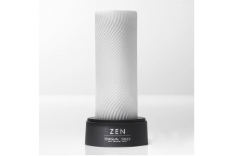 Белый 3D мастурбатор ZEN