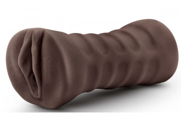 Коричневый мастурбатор-вагина Hot Chocolate Brianna