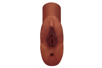Коричневый мастурбатор Perfect Pussy Double Stroker