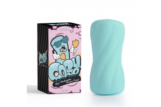 Аквамариновый мастурбатор Vigor Masturbator Pleasure Pocket