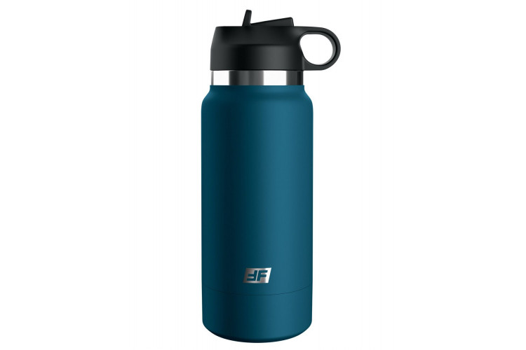 Смуглый мастурбатор-вагина в синей колбе F*ck Flask