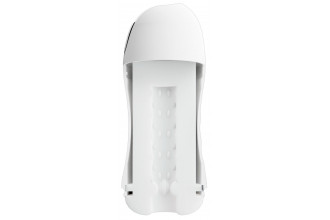Белый мастурбатор Masturbator with 2 functions