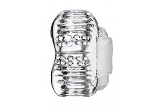 Прозрачный мастурбатор Lingam Khani