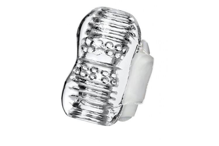 Прозрачный мастурбатор Lingam Khani