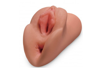 Кофейный мастурбатор Perfect Pussy Double Stroker